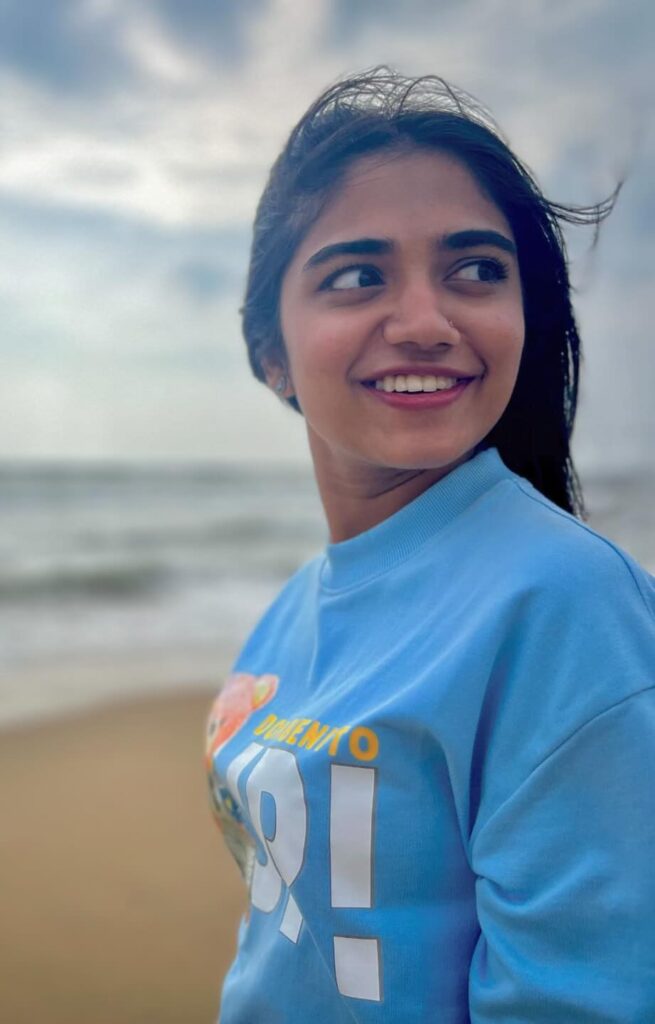 Malavika Manoj close up